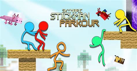 obstacle course games|Stickman Parkour Master ️ Play on CrazyGames.